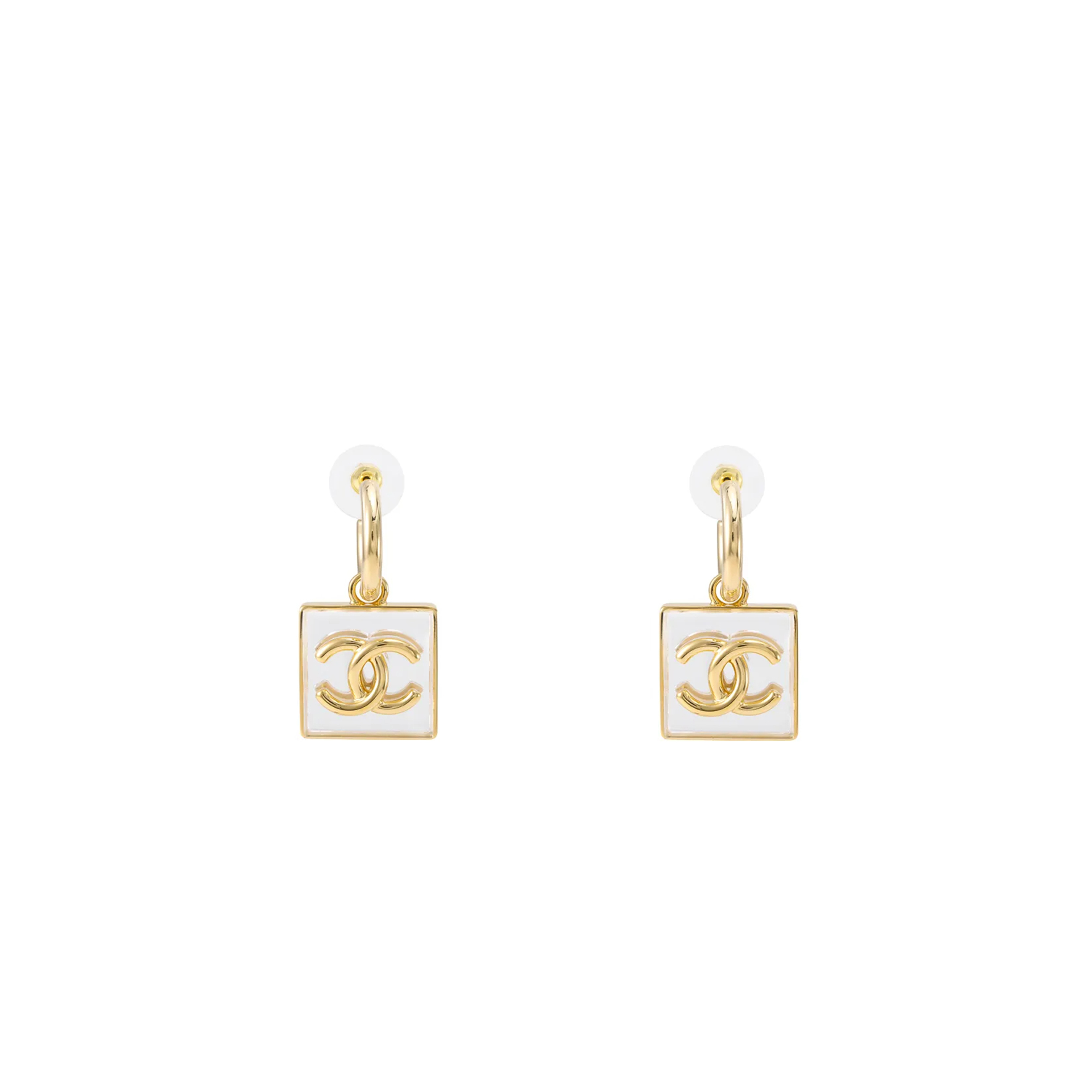 CHANEL EARRINGS WOMEN'S GOLD ABA586